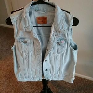 Hollister Jean Jacket Vest